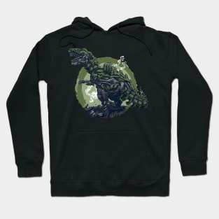 Mecharex Rises - Green Hoodie